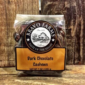 Dark Chocolate Cashews 7oz