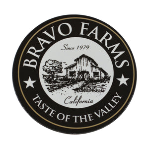 Round Bravo Farms Taste of the Valley magnet