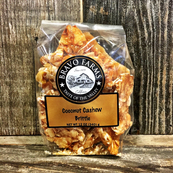 Coconut Cashew Brittle 12oz